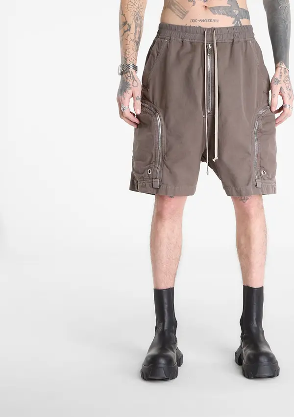 Rick Owens DRKSHDW Kratke hlače Rick Owens DRKSHDW Bauhaus Pods Shorts Dust M