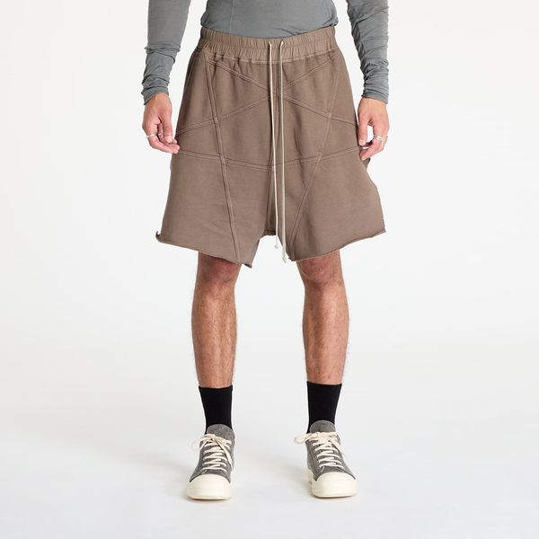 Rick Owens DRKSHDW Kratke hlače Rick Owens DRKSHDW Knit Sweat Jersey Trucker Cut Offs Shorts Dust L