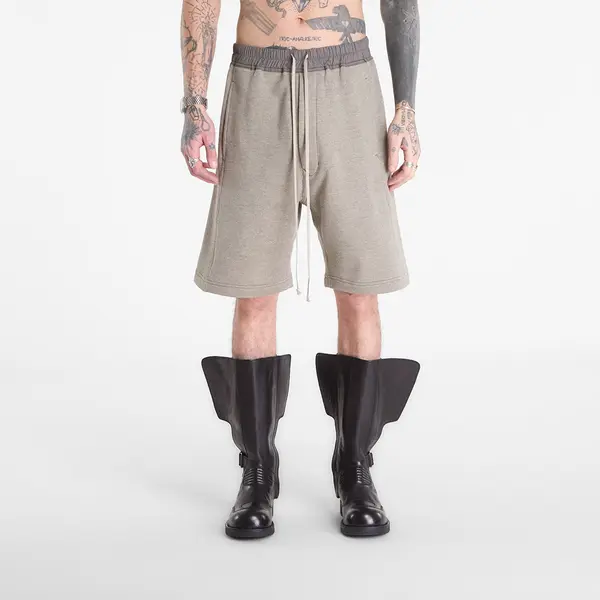 Rick Owens DRKSHDW Kratke hlače Rick Owens DRKSHDW Wide Pusher Shorts Grey Melange M