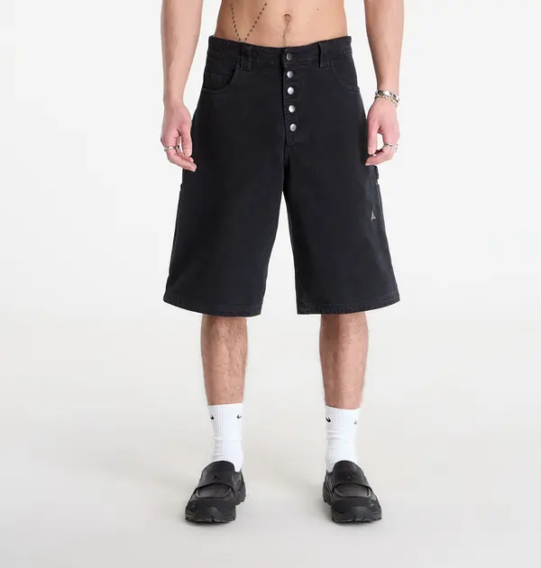 ROA Kratke hlače ROA Ash Canvas Shorts Washed Black M