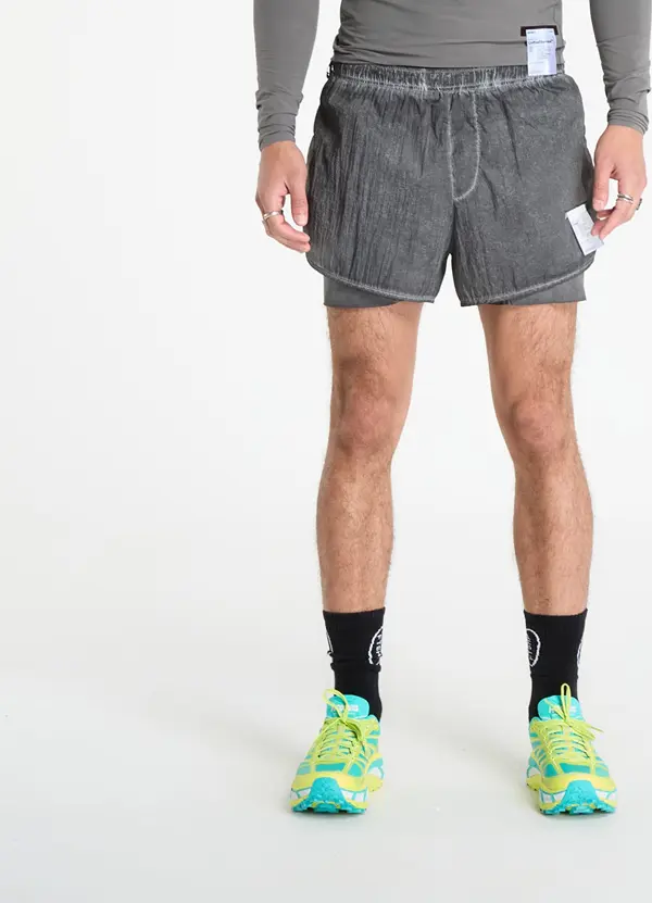 Satisfy Kratke hlače Satisfy Rippy 3" Trail Shorts UNISEX Aged Black M