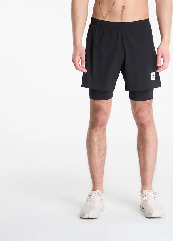 SAYSKY Kratke hlače SAYSKY Pace 2 in 1 Shorts 5'' Black M