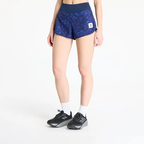 SAYSKY Kratke hlače SAYSKY W Flower Pace Shorts 3" Blue AOP S