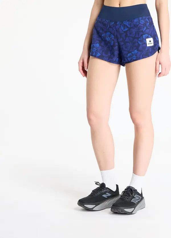 SAYSKY Kratke hlače SAYSKY W Flower Pace Shorts 3" Blue AOP XS
