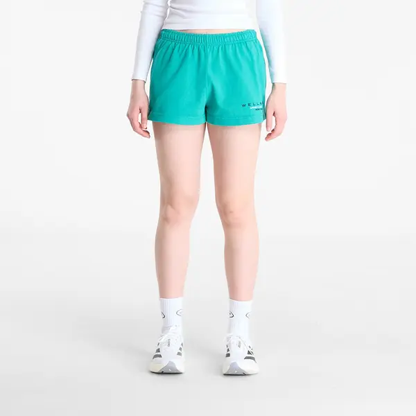 Sporty & Rich Kratke hlače Sporty & Rich Spellout Embroidered Disco Short Spring Green XS