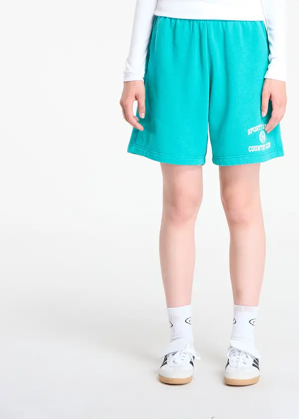 Sporty & Rich Kratke hlače Sporty & Rich Varsity Crest Soft Gym Short UNISEX Spring Green XL