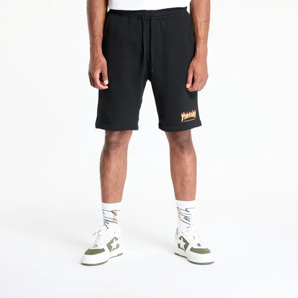 Thrasher Kratke hlače Thrasher Flame P.E. Shorts Black M
