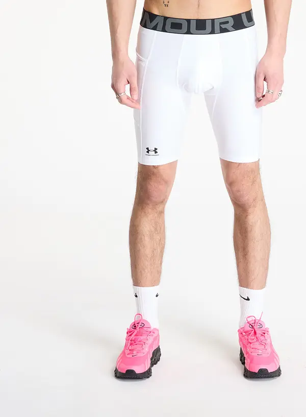 Under Armour Kratke hlače Under Armour Hg Armour Long Shorts White/ Black XS