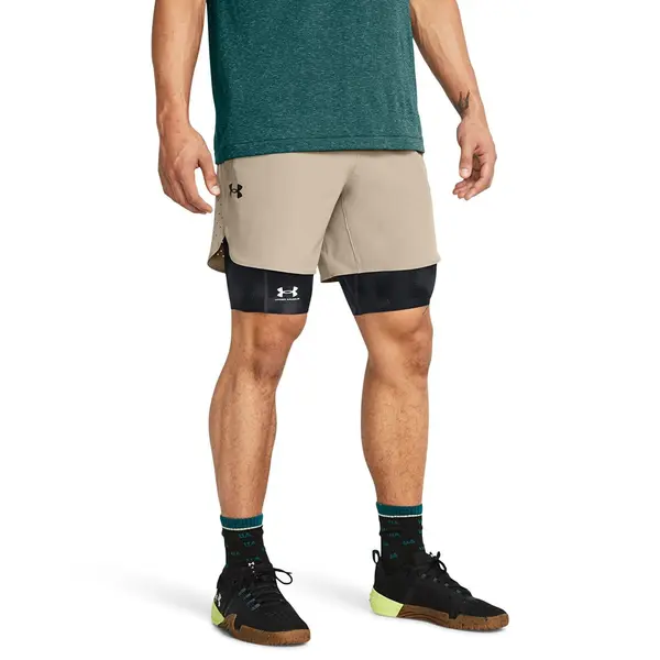 Under Armour Kratke hlače Under Armour Peak Woven Shorts Brown XXL