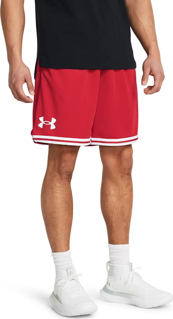 Under Armour Kratke hlače Under Armour Perimeter Short Red XXL