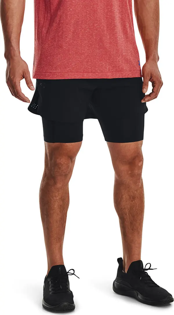 Under Armour Kratke hlače Under Armour Vanish Elite 2in1 Short Black/ Black XXL