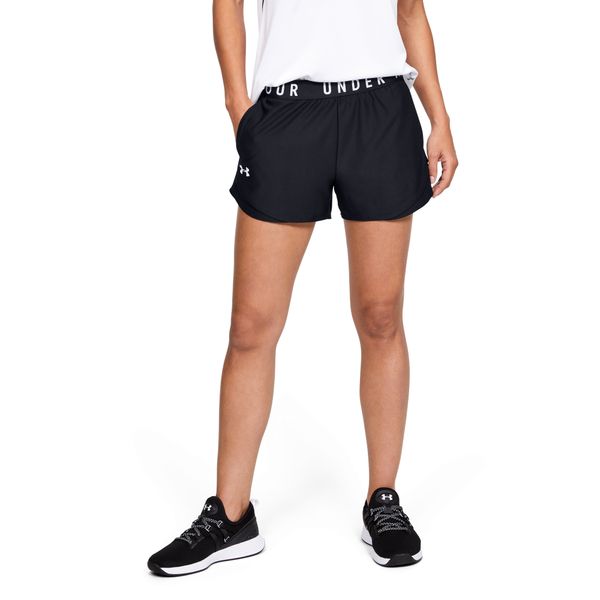 Under Armour Kratke hlače Under Armour W Play Up Shorts 3.0 Black/ White XL