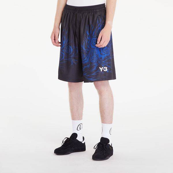 Y-3 Kratke hlače Y-3 JFA Graphic Shorts UNISEX Black/ Bold Blue M