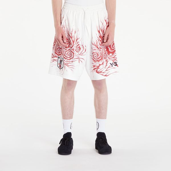 Y-3 Kratke hlače Y-3 JFA Graphic Shorts UNISEX Core White/ /Tepo Red L