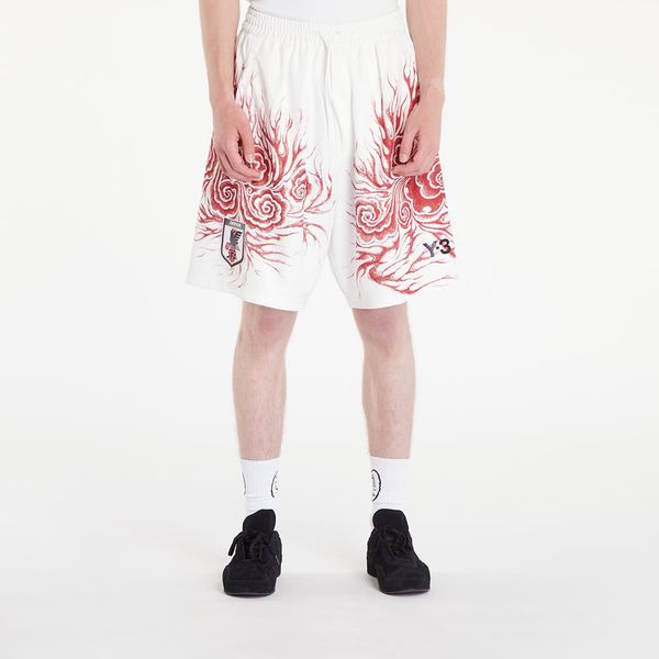 Y-3 Kratke hlače Y-3 JFA Graphic Shorts UNISEX Core White/ /Tepo Red S