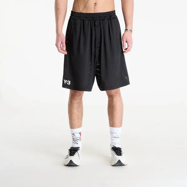 Y-3 Kratke hlače Y-3 Mesh Shorts Black XS