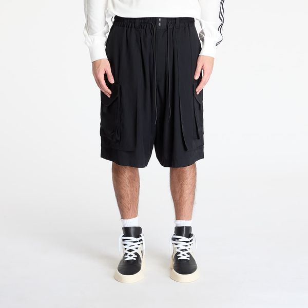Y-3 Kratke hlače Y-3 Rayon Twill Shorts Black XL