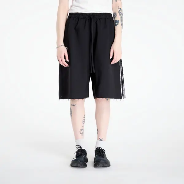 Y-3 Kratke hlače Y-3 Sport Uniform Raw Cut 3 Stripes Shorts Black S