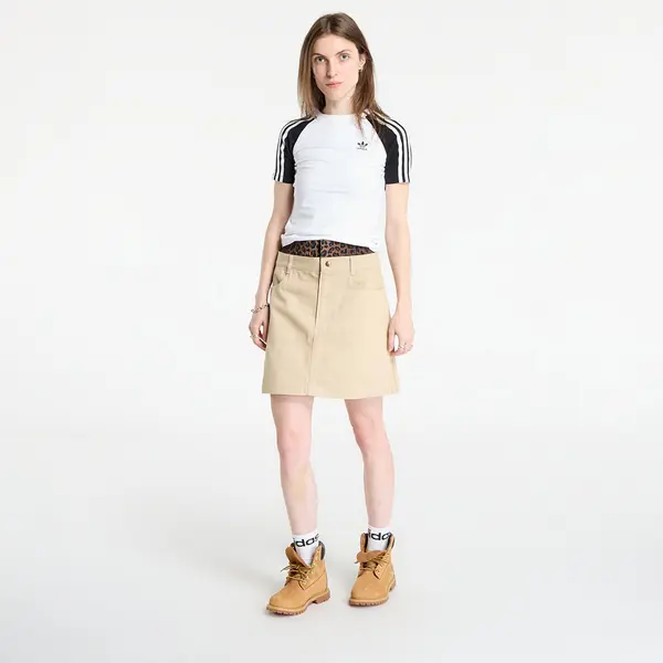 adidas Originals Krilo adidas Firebird Utility Mini Skirt Stone Khaki 6