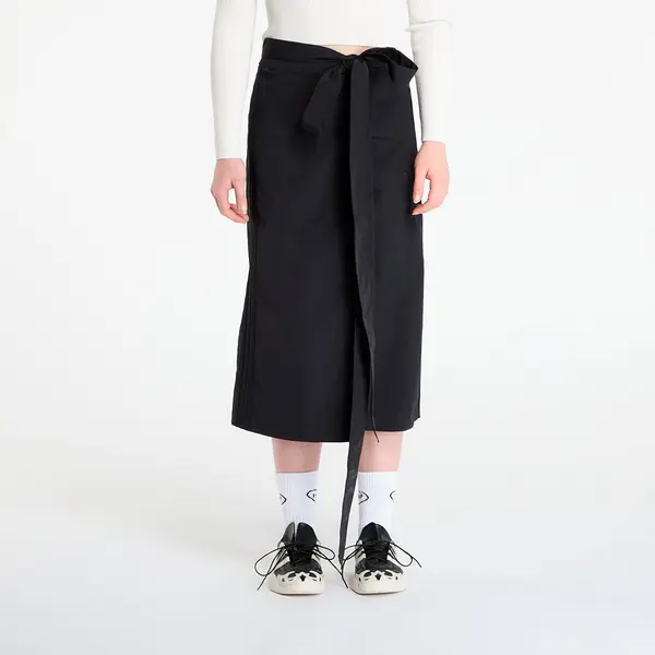 adidas Originals Krilo adidas Off-Placed 3-Stripes Maxi Skirt Black 6