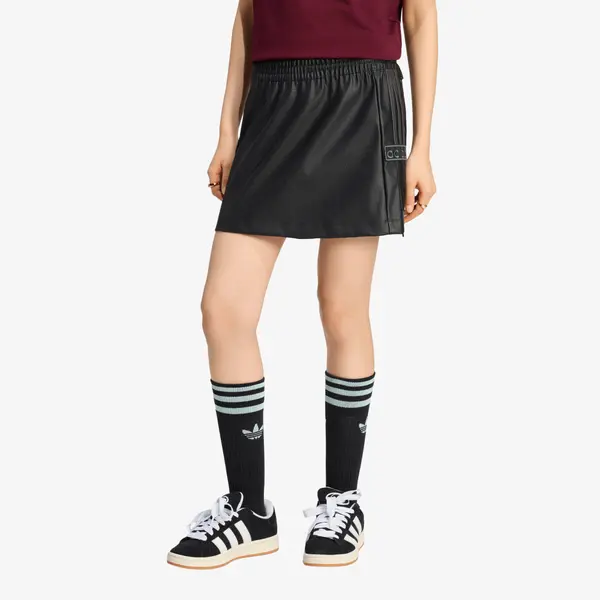 adidas Originals Krilo adidas Pleather Adibreak Skirt Black/ Utility Black S