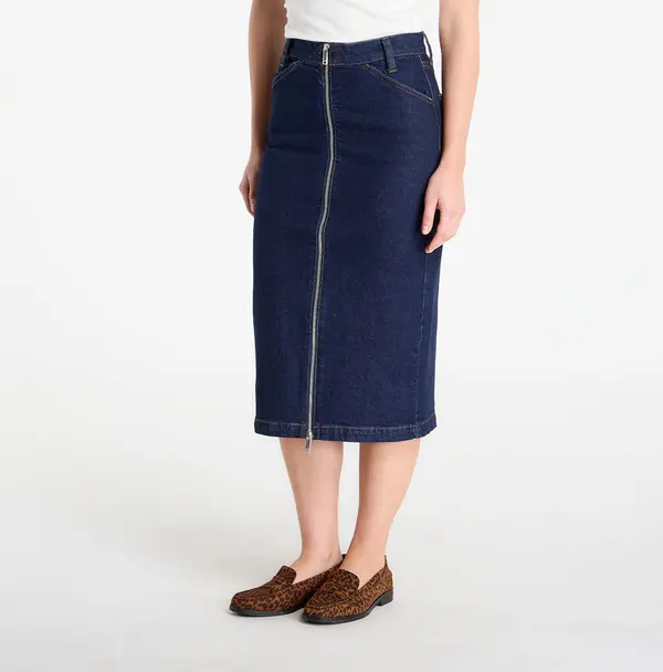 Calvin Klein Krilo Calvin Klein Jeans Denim Zip Front Skirt Blue 29