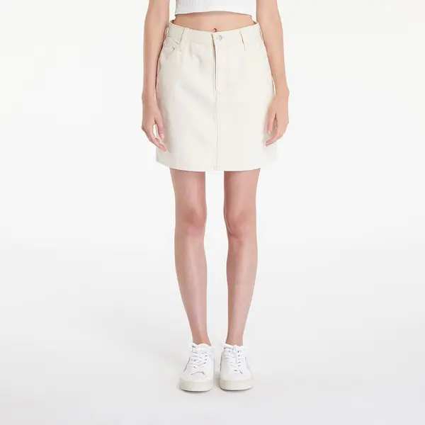 Calvin Klein Krilo Calvin Klein Jeans Hr A-Line Mini Skirt Hammerloop White 26
