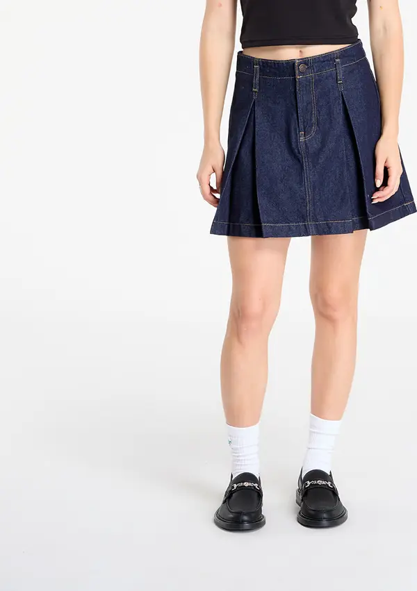 Calvin Klein Krilo Calvin Klein Jeans Pleated Denim Skirt Blue 29