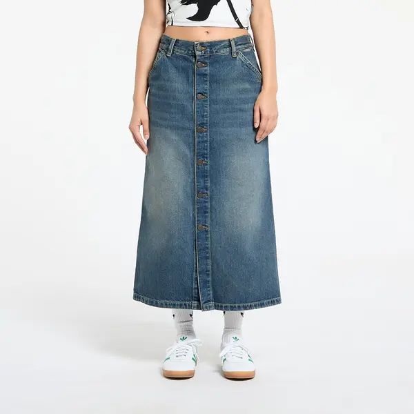 Carhartt WIP Krilo Carhartt WIP W' Marvin Skirt Blue Worn Used Wash XS