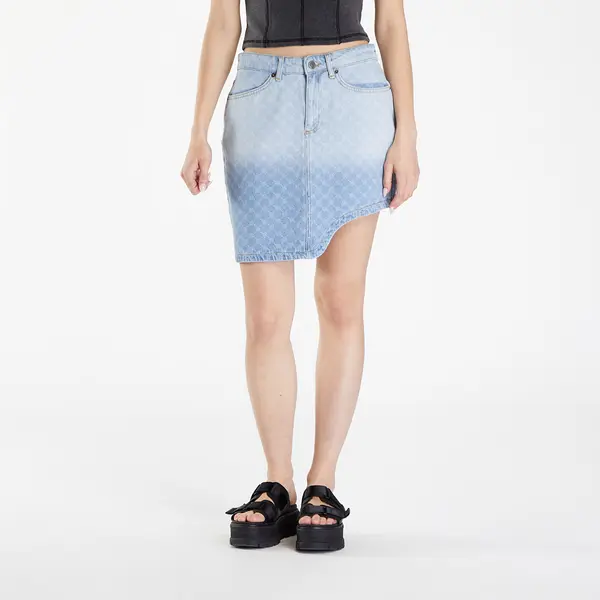 Daily Paper Krilo Daily Paper Zella Monogram Denim Skirt Mid Blue S