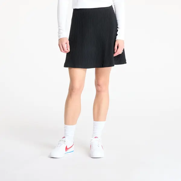 Nike Krilo Nike Sportswear Chill Knit Women's Ribbed Mini Skirt Black/ Black S