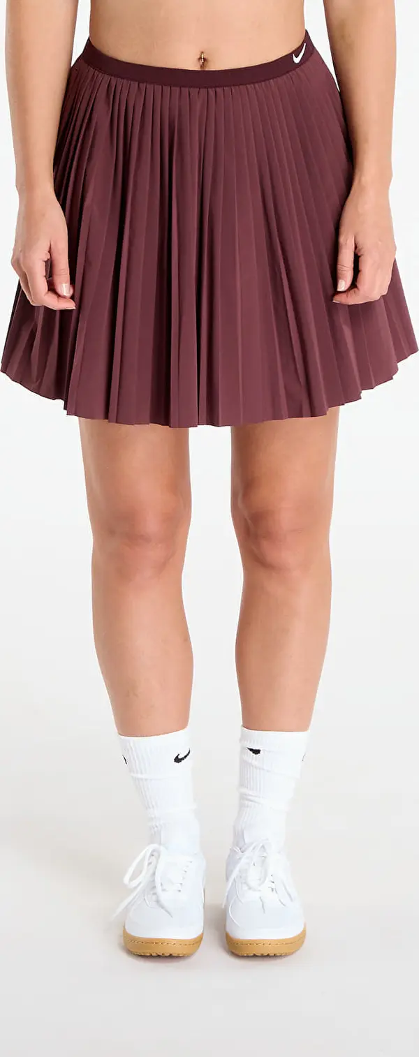 Nike Krilo Nike Sportswear Women's Pleated Skirt Burgundy Crush/ Sail M