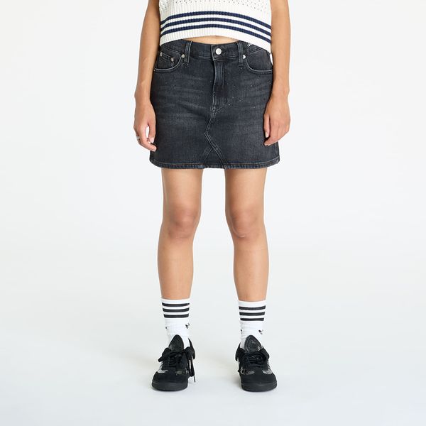 Tommy Hilfiger Krilo Tommy Jeans Izzie Mini Skirt Denim Black 28