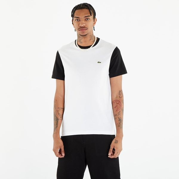 LACOSTE LACOSTE Men's T-shirt White/ Black