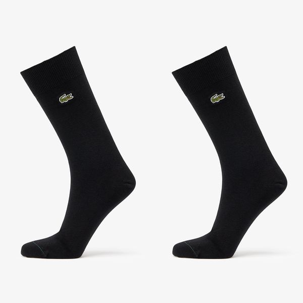 LACOSTE LACOSTE Socks 2-Pack Black 43-46