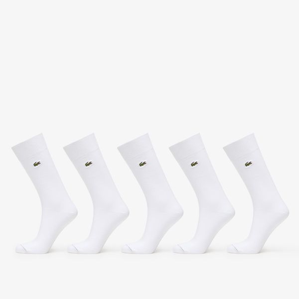 LACOSTE LACOSTE Socks 5-Pack White/ White 43-46