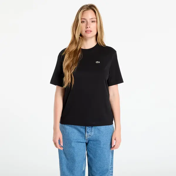 LACOSTE LACOSTE Soft Cotton T-shirt Black 40