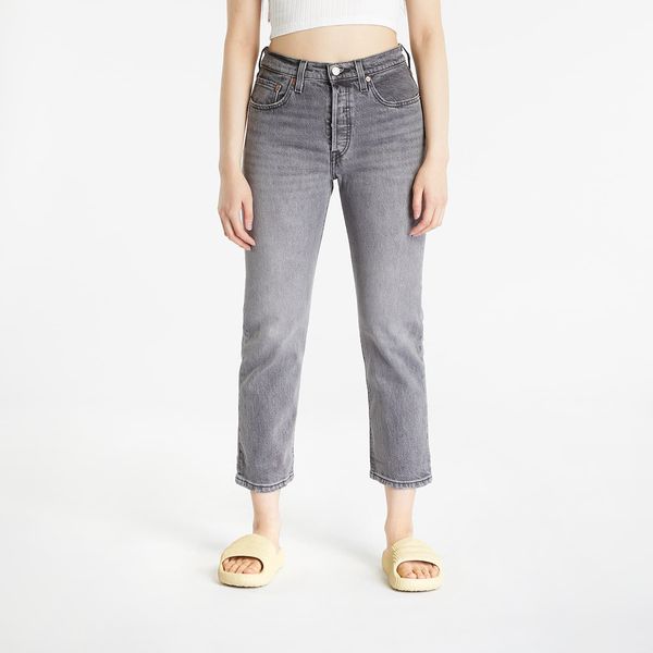 Levi's® Levi's® 501® Crop Jeans Gray Worn In
