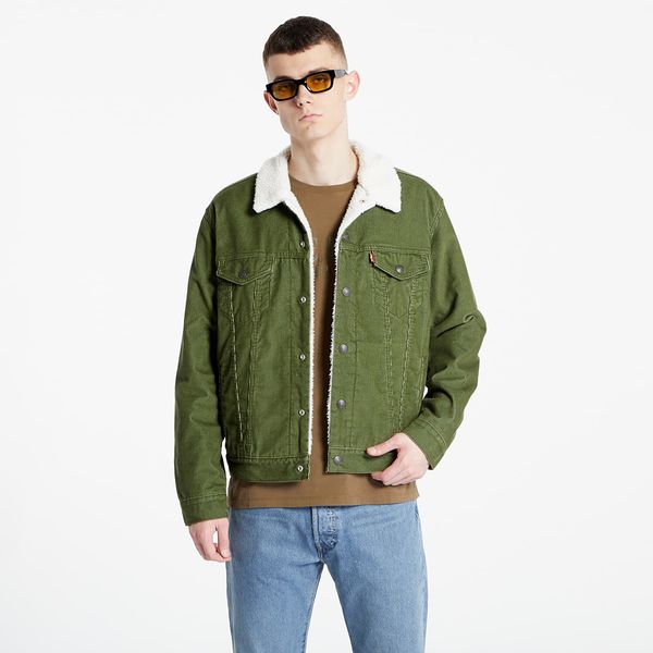 Levi's® Levi's® Type III Sherpa Trucker Jacket Green