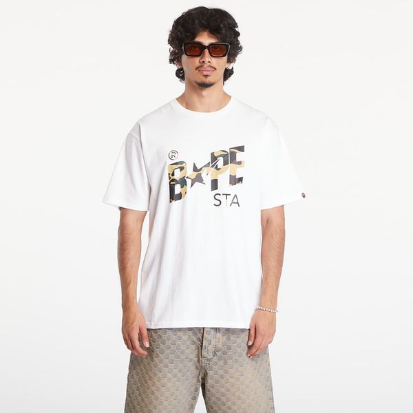 A BATHING APE Majica A BATHING APE 1St Camo Bape Sta Short Sleeve Tee White L