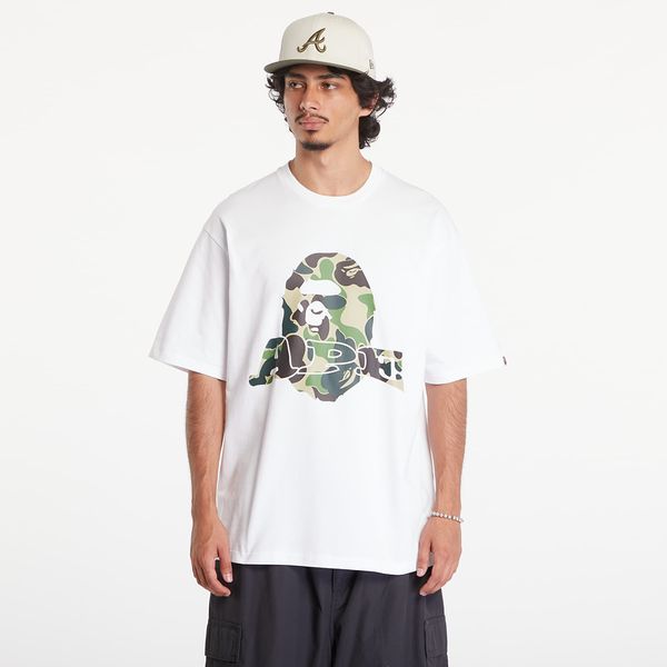 A BATHING APE Majica A BATHING APE Abc Camo Ape Head Relaxed Fit Short Sleeve Tee White L