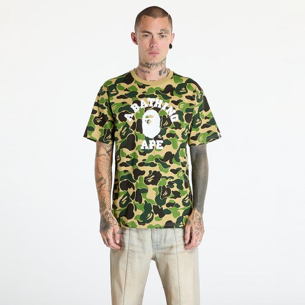 A BATHING APE Majica A BATHING APE Abc Camo College Tee Green L