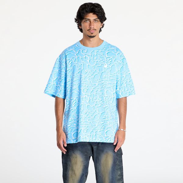 A BATHING APE Majica A BATHING APE Abc Sea Surface Camo Relaxed Fit Tee Blue L