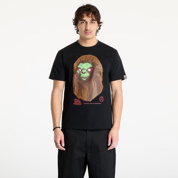 A BATHING APE Majica A BATHING APE Bape Horror Mad Face UNISEX Tee Black L