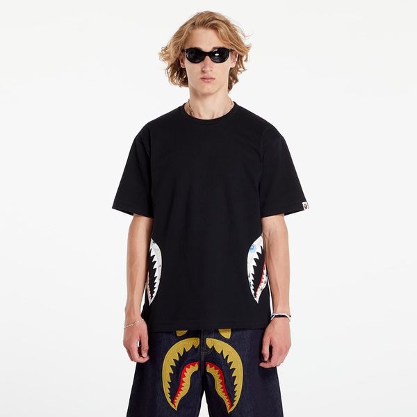 A BATHING APE Majica A BATHING APE Floral Camo Side Shark Tee Black XL