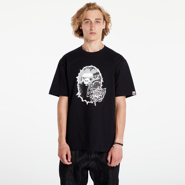 A BATHING APE Majica A BATHING APE Mad Ape Head Tee Black XL