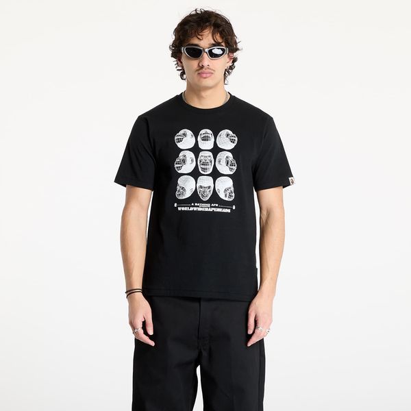 A BATHING APE Majica A BATHING APE Polygon Ape Head UNISEX Tee Black M