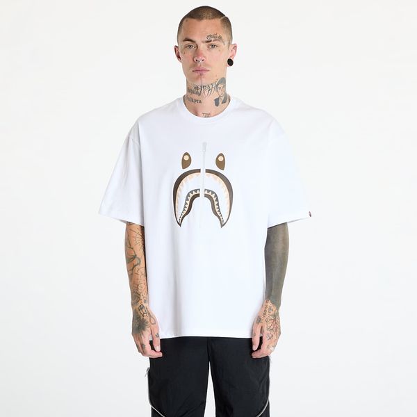 A BATHING APE Majica A BATHING APE Shark Tee White XL
