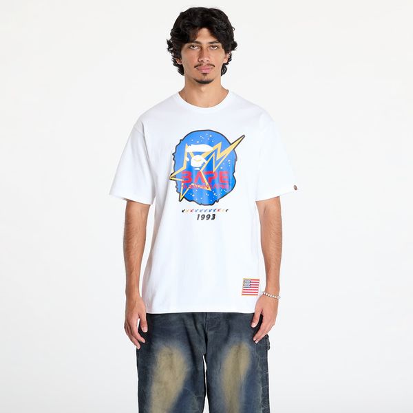 A BATHING APE Majica A BATHING APE Space Ape Head Tee White M