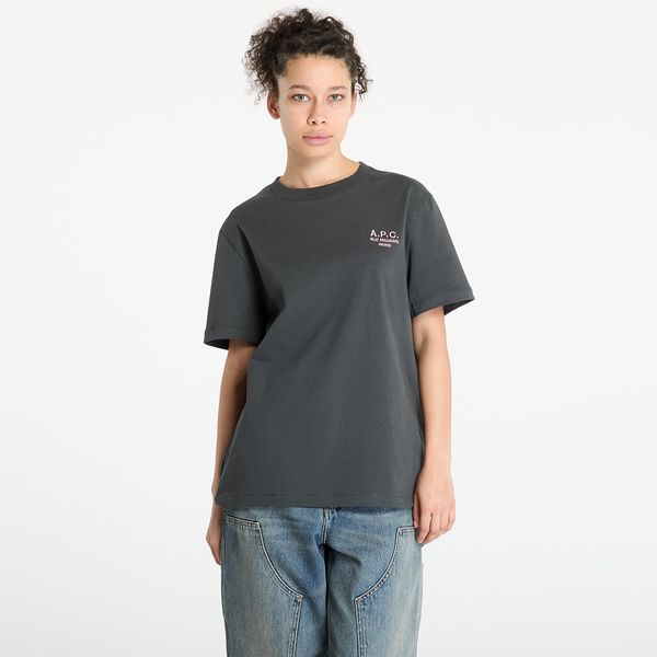 A.P.C. Majica A.P.C. Standard Rue Madame T-Shirt UNISEX Grey L